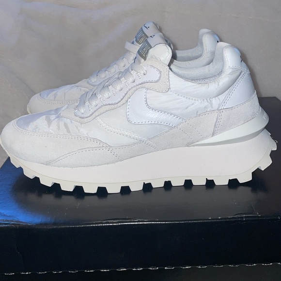 NWT VOILE BLANCHE Qwark Hype Suede Lace-Up Retro Sneakers - Picture 11 of 15